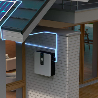 V-Tac Deye Sistema All-In-One Inverter 5kW Accumulo 5,32kWh