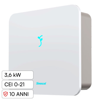 V-Tac Inverter Monofase Ibrido On-Grid / Off-Grid 3,6kW IP65