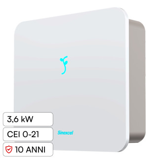 V-Tac Inverter Monofase Ibrido On-Grid / Off-Grid 3,6kW IP65
