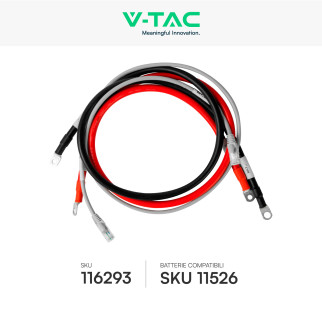 Cavi Collegamento di Batterie in Parallelo V-Tac