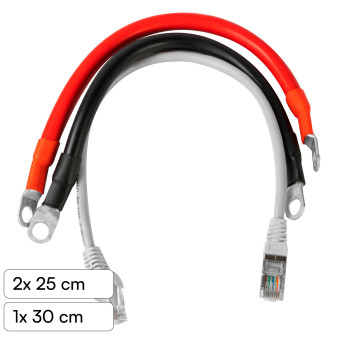 Cavi per Collegamento in Parallelo di Batterie V-Tac