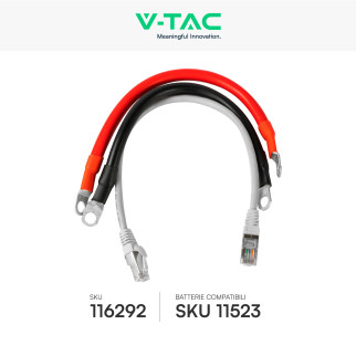 Cavi per Collegamento in Parallelo di Batterie V-Tac