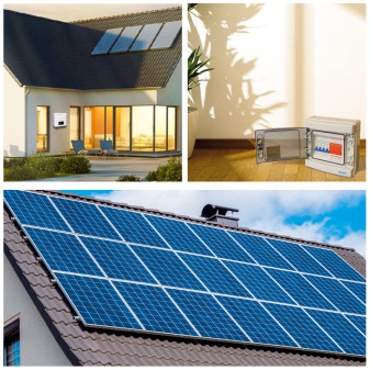 Kit 12 Pannelli Solari 410W + Inverter 5kW + Quadro DC/AC