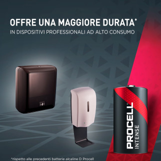 Procell Intense Pile Mezza Torcia C Professionali 10 Batterie