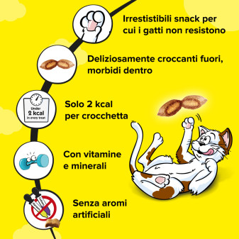Snack al Pollo per Gatti Catisfactions - Confezione 60g