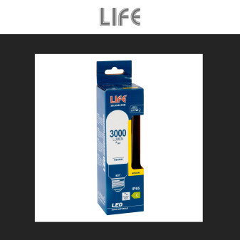 Life Lampadina LED E27 18W Tubolare T46 Filament IP65