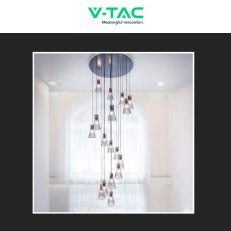 VT-2176 Super Saver Pack 3 Lampadine LED E27 G45 4,5W V-Tac