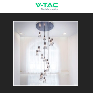 VT-2176 Super Saver Pack 3 Lampadine LED E27 G45 4,5W V-Tac