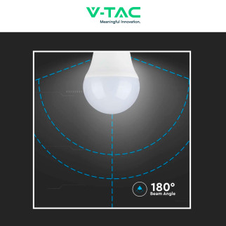 VT-2176 Super Saver Pack 3 Lampadine LED E27 G45 4,5W V-Tac