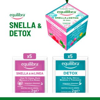 Equilibra Cofanetto Tisane Snella & Detox