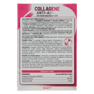 Equilibra Collagene Integratore Acido Ialuronico 14 stick