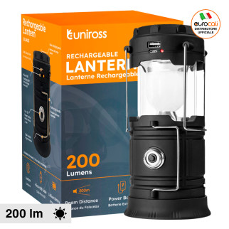 Uniross Torcia Ricaricabile Rechargeable Lantern Mod ULSA05