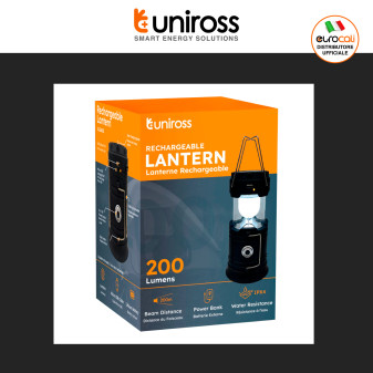 Uniross Torcia Ricaricabile Rechargeable Lantern Mod ULSA05