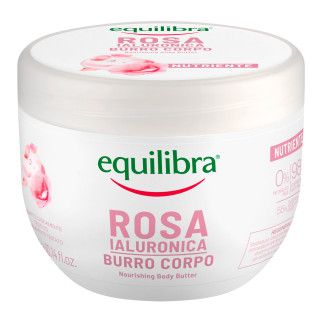 Equilibra Rosa Ialuronica Burro Corpo Idratante Nutriente