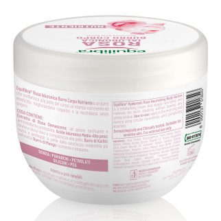 Equilibra Rosa Ialuronica Burro Corpo Idratante Nutriente