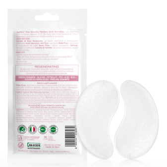 Equilibra Rosa Ialuronica Maschera Occhi Anti-Fatica in Tessuto