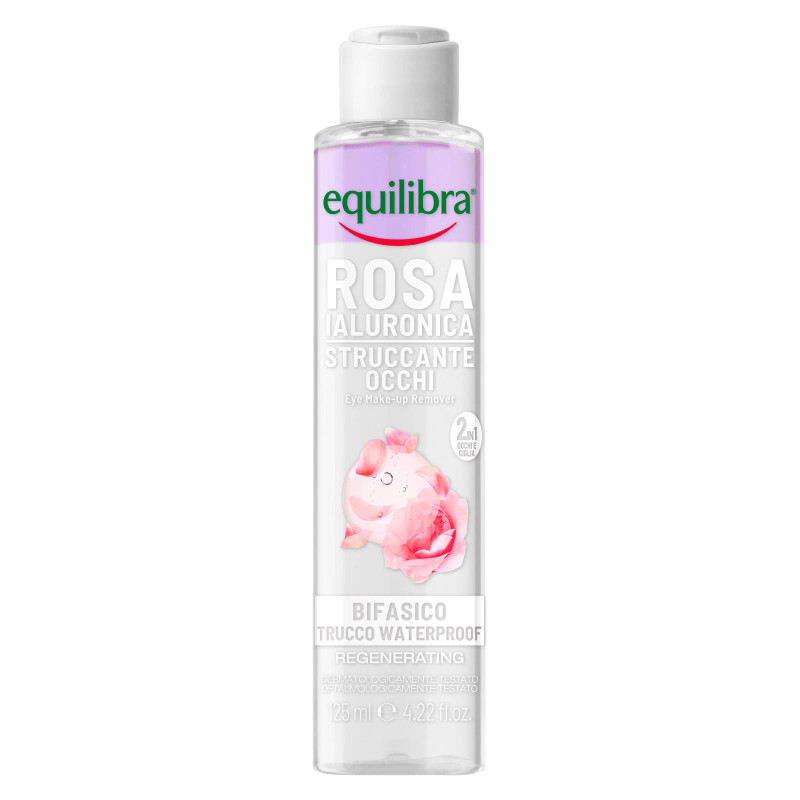 Equilibra Rosa Ialuronica Struccante Occhi 2in1 Bifasico