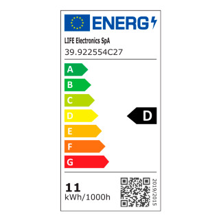 Life Lampadina LED E27 10,5W Goccia A60 Filament Bianco