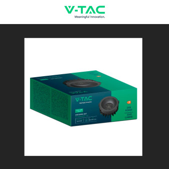 V-Tac Faretto LED COB 24W Incasso Rotondo CCT Nero