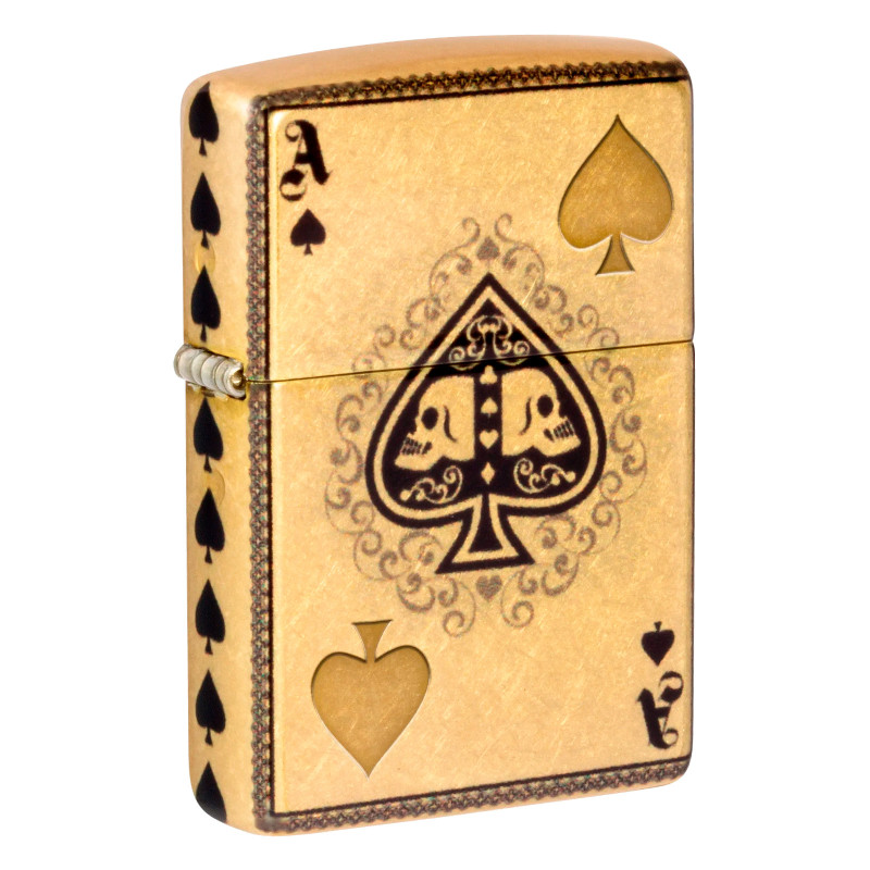 Accendino Zippo mod. 46388 Ace of Spades Design