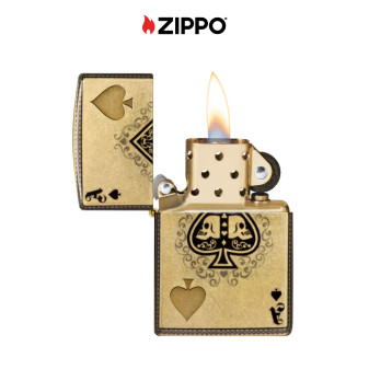 Accendino Zippo mod. 46388 Ace of Spades Design