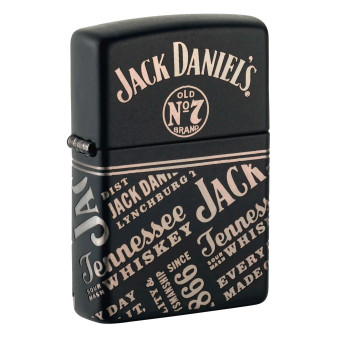 Accendino Zippo 46279 Jack Daniel's Antivento Ricaricabile