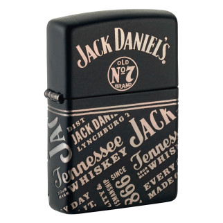 Accendino Zippo 46279 Jack Daniel's Antivento Ricaricabile
