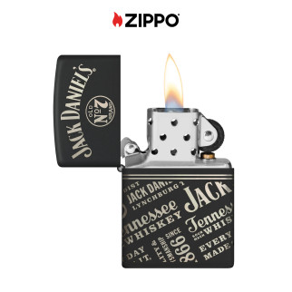 Accendino Zippo 46279 Jack Daniel's Antivento Ricaricabile