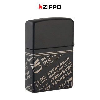 Accendino Zippo 46279 Jack Daniel's Antivento Ricaricabile
