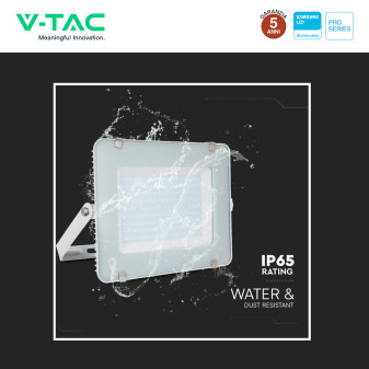 VT-200 Faro LED SMD 200W IP65 Chip Samsung Bianco V-Tac