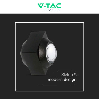 V-Tac VT-2503 Applique LED 2W COB IP54 Doppio Fascio Luminoso
