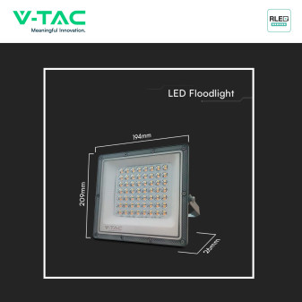 V-Tac VT-44050CCT Faro LED 50W SMD IP65 Led Sostituibili