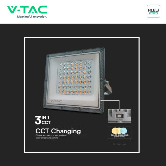 V-Tac VT-44050CCT Faro LED 50W SMD IP65 Led Sostituibili