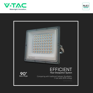V-Tac VT-44050CCT Faro LED 50W SMD IP65 Led Sostituibili