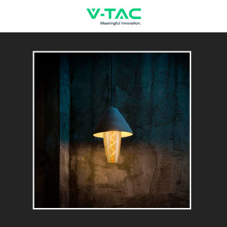 V-Tac VT-2272 Lampadina LED E27 4W B125 Filament Spiral