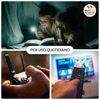 Uniross 500 Series Pile Ricaricabili Ministilo AAA HR3 Ioni di Litio