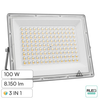 V-Tac VT-44100CCT Faro LED 100W SMD IP65 Led Sostituibili