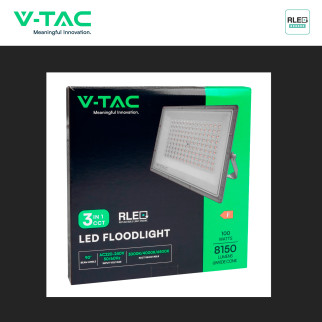 V-Tac VT-44100CCT Faro LED 100W SMD IP65 Led Sostituibili