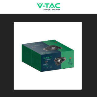 V-Tac Faretto LED COB 28W Incasso Rotondo Orientabile CCT