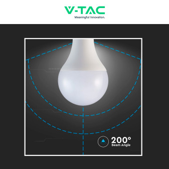 V-Tac Lampadina LED E27 20W Goccia A80 SMD Opaca