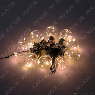 V-Tac VT-71010 Catena da 10 Lampadine di MicroLuci LED con Pannello