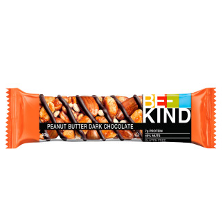 Peanut Butter Dark Chocolate Barretta 40g Be-Kind