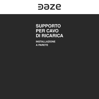 Supporto da Parete Daze per Cavo di Ricarica Wall Box Dazebox