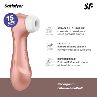 Succhia Clitoride Satisfyer Pro 2