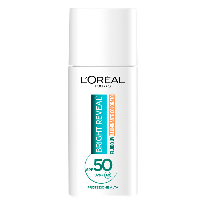 L'Oréal Paris Bright Reveal Fluido UV Illuminante Colorato SPF 50