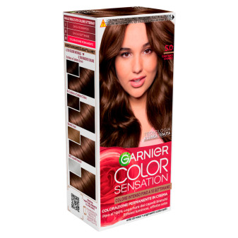 Garnier Color Sensation Colorazione Permanente 5.0 Castano Chiaro