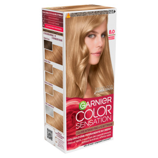 Garnier Color Sensation Colorazione Permanente 8.0 Biondo Chiaro