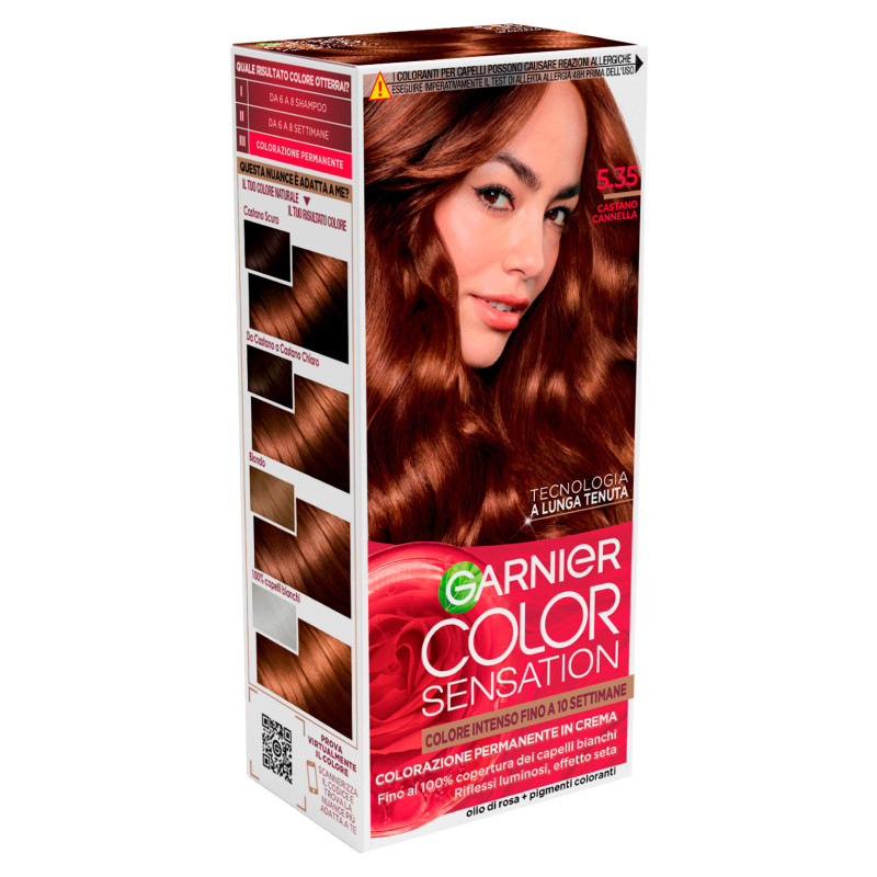 Garnier Color Sensation Colorazione 5.35 Castano Cannella