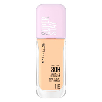 Maybelline New York Superstay Lumi Matte Fondotinta Colore 118