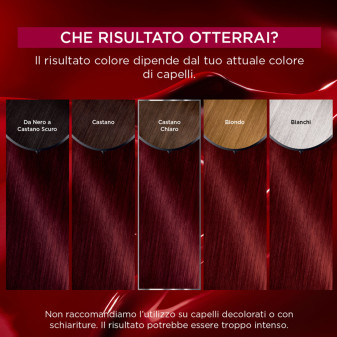 Garnier Olia Red Lacquers Tinta Permanente Colore 5.52 Rosso Ciliegia